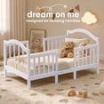 thumbnail image 5 of Dream On Me Rosie 3-in-1 Convertible Toddler Bed with Guardrails, Lavender Ice, 5 of 22