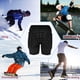 thumbnail image 3 of Pantalones Cortos Acolchados Protectores Cadera 3D Unisex Anticaída 0 6 Pulgadas para El Coxis Del Trasero La Cadera (L), 3 of 9