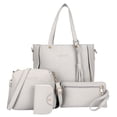 thumbnail image 1 of Bolsa 4 unids/set de hombro de compras correa ajustable PU dinero billetera mujeres para regalos Tmvgtek Para Estrenar, 1 of 8