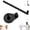 Black, variant on Fountwell Sewing Thread Spool Holder Large Capacity Anti-Tangle Stand Rack for Universal Sewing Machine White