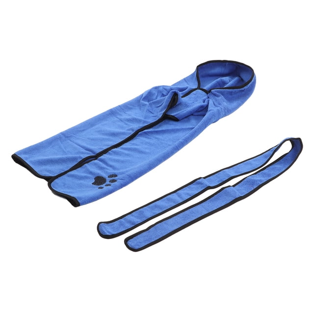 Abrigo de Secado para Perros Toalla de Baño Toalla de Microfibra Súper Absorbente para Perros Toalla de Baño de Microfibra de Secado Rápido para Mascotas con Cinturón ANGGREK Otros