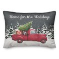 thumbnail image 2 of Creative Products Home Holidays Truck 20 x 14 Spun Poly Pillow, 2 of 3