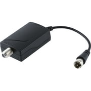 Angle View: Onn. Indoor Passive Antenna Amplifier, Black, ONB17CH001