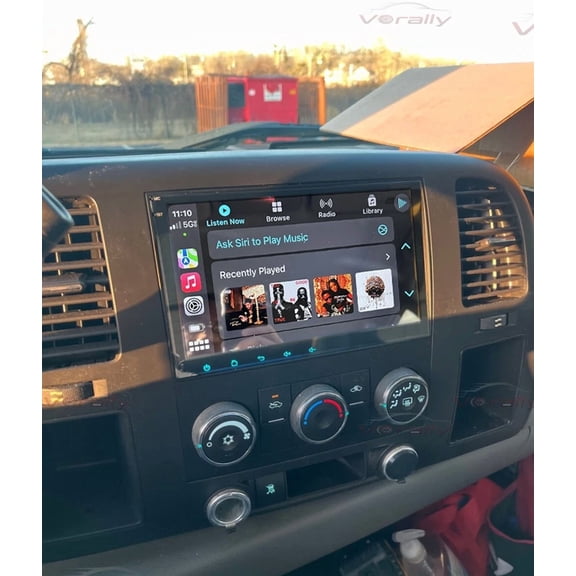 8" Android 14 Car Stereo For Chevrolet Silverado 2007-2013,For GMC Sierra 1500 2008-2013 |4 64GB with Wireless CarPlay & Android Auto | Built-in GPS Navigation & Backup Camera|IPS Touchscreen & SWC