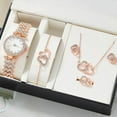 thumbnail image 4 of 5PCS Fashion Watch with Rhinestone Jewelery Seta3d8, 4 of 7