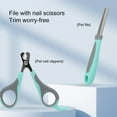 thumbnail image 3 of CBFFDC Dog Nail Grinder Pet Nail Clipper Set Crescent Edge Comfortable Grip Non Slip Handle Nail File Trimming Puppy, 3 of 6