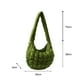 thumbnail image 4 of Bolsa acolchada de algodón Bolsa de hombro a cuadros acolchada de nailon informal para ir de compras (verde) Likrtyny  Para Estrenar, 4 of 9