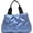 Blue, variant on Kukuzhu Quilted Shoulder Tote Bag for Women Padding Down Cotton Hobo Bag Casual Large Handbag