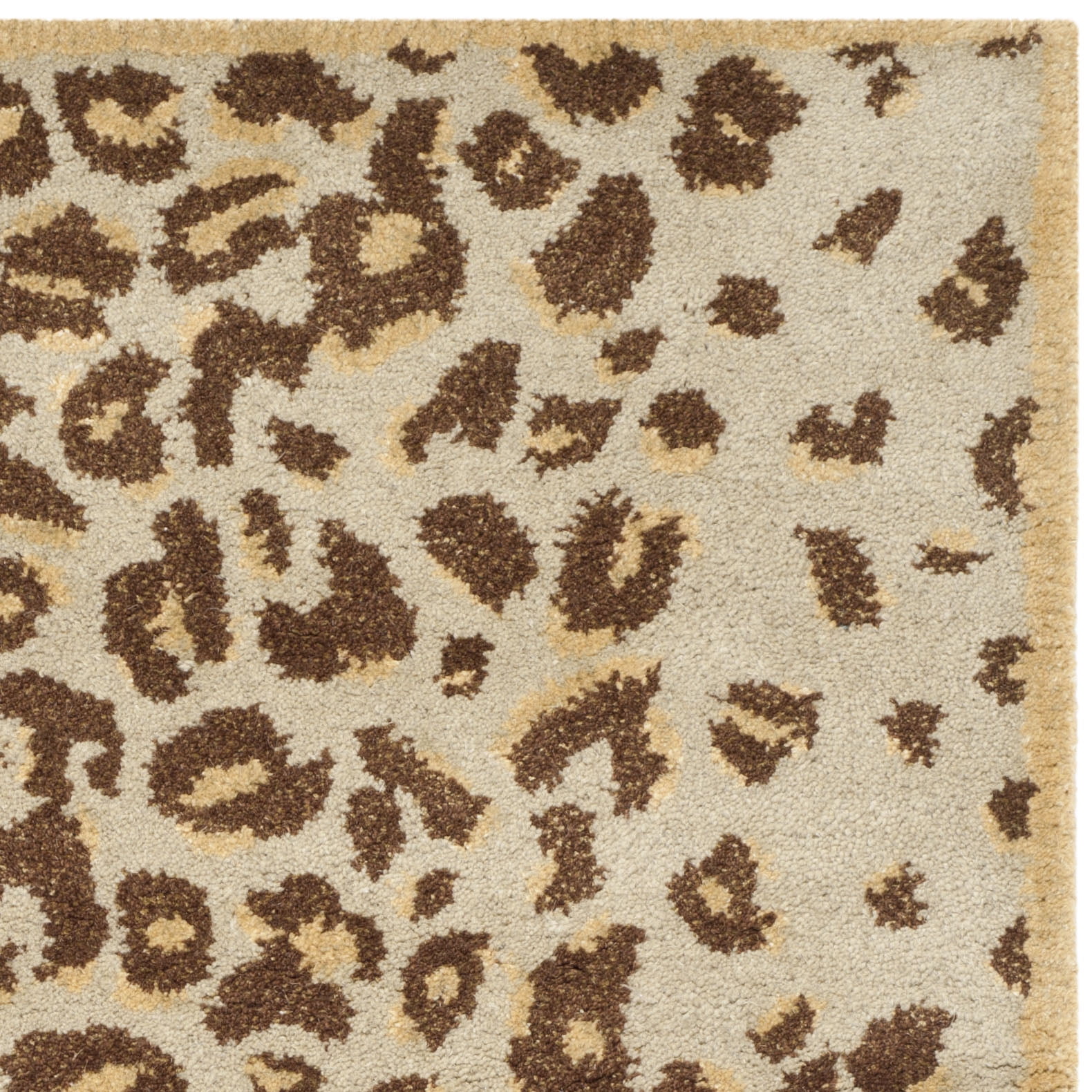 SAFAVIEH Martha Stewart Kalahari Spotted Area Rug, Horizon Sandbeige, 2'6" x 4'3"