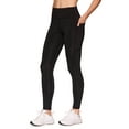 thumbnail image 4 of RBX Active Women's High Rise Ruched Back Squat Proof Leggings, 4 of 5