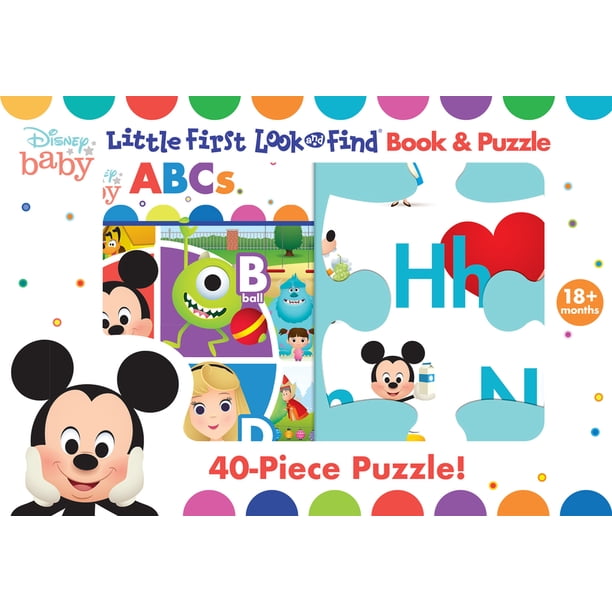 Look and Find: Disney Baby: ABCs : Little First Look and Find Book ...