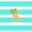 Cyan K, variant on Erosebridal Bowknot Initial H Twin Quilt Set for Girls, Abstract Ombre Twin Coverlet Set, 2-Piece