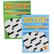 DollarItemDirect  Crossword Puzzles Big Print - Pack of 24