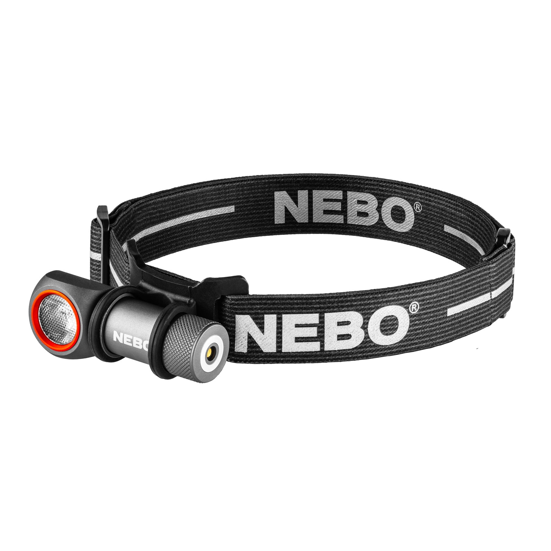 NEBO Einstein 600 Lumen LED Gray Rechargeable Headlamp and Flashlight