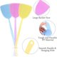 thumbnail image 3 of New Fly Swatter, 10 Units Manual Pest Control, Multi-color, Durable 44.45cm Handle, Kitchen Helper, 3 of 4