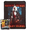 thumbnail image 7 of Harley Queen Suicide Squad 2 Tropical Floral Silk Touch Throw Blanket, 7 of 7