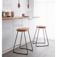 thumbnail image 3 of hometrends Iron Barstools, 3 of 4