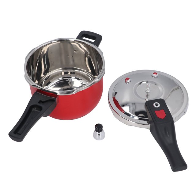 Autocuiseur en Acier Inoxydable 304, Marmite à Cuisson Rapide avec Résistance à Haute Température, Marmite en Acier Inoxydable, Adaptée pour Usage Domestique et Commercial