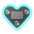 thumbnail image 1 of Miogawg Car Solar Heart LED Light, 1 of 1