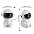 thumbnail image 3 of Proyector De Cielo Estrellado Proyector multicolor luz LED astronauta nebulosa proyector regalos para niños adultos, 3 of 7