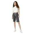 thumbnail image 5 of Women Elastic Waist Shorts Casual Solid Color Shorts Comfy Lightweight Shorts With Pockets Womens Winter Pants Womens Petite Pants Casual Work Floral Pants for Women Casual Womens Casual Pants on, 5 of 7