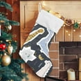 thumbnail image 5 of GZHJMY Christmas Stocking, Personalized Dinosaur Large Candy Stocking Hanging Gift, 2 PCS Xmas Stockings Decoration for Family Holiday Party Ornaments Decor Fireplace, 5 of 7