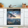 thumbnail image 5 of Ryvnso Eagle Dishwasher Magnetic Refrigerator Magnet Cover Kitchen Home Decorative 23"x26", 5 of 6