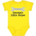 thumbnail image 3 of Inktastic Grandpa's Little Helper Boys or Girls Baby Bodysuit, 3 of 5