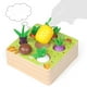thumbnail image 4 of Bebé de Montessori Juguete de Zanahorias Juegos de Apilamiento Juguete de Cumpleaños Salvador Cosecha de la zanahoria Puzzle, 4 of 7