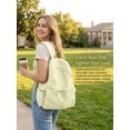 thumbnail image 6 of Gustave Women's Lightweight Backpack Purse Water Resistant Nylon 14 Inch Laptop Travel Backpack Casual Daypack Cute College Bookbag - Yellow, 6 of 8