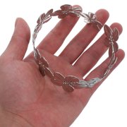 LOLIPPYY Boho Floral Open Bracelet Set, Artistic Alloy Jewelry for Women and Girls, Trendy Bohemian Style Accessories