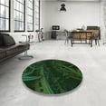 thumbnail image 4 of Ahgly Company Machine Washable Indoor Rectangle Transitional Night Black Area Rugs, 3' x 5', 4 of 7