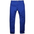 thumbnail image 2 of Pantalón casual delgado, cónico, elástico, azul, 36 W, 31 L, para hombre, 2 of 5