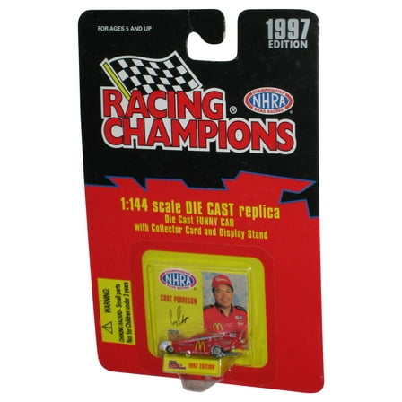 NHRA Racing Champions 1997 Red McDonalds Cruz Pedregon Mini Toy Car