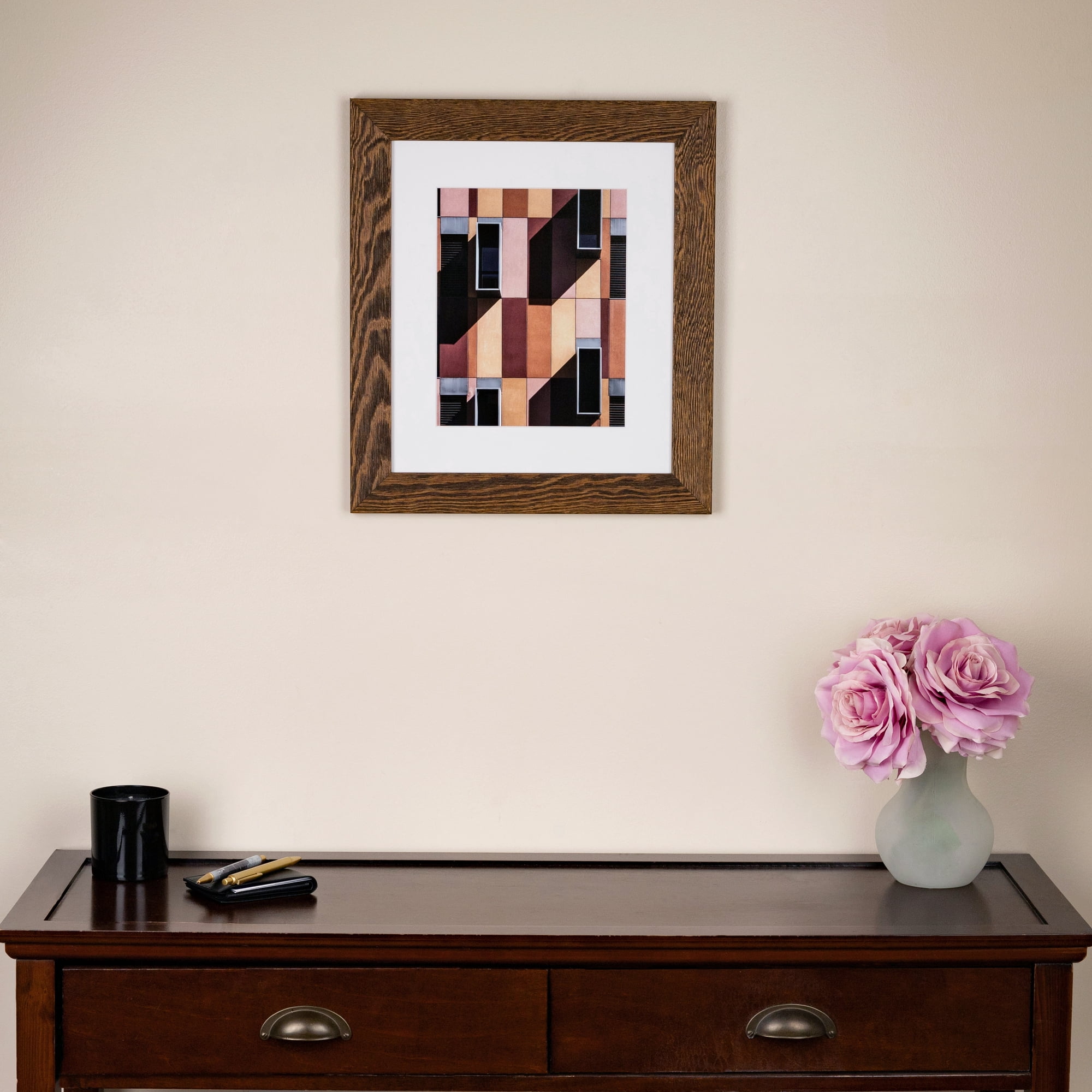 ArtToFrames 18" x 24" Brown Picture Frame, 18x24 inch Brown Wood Poster Frame (WOM-4291), 5 Pack