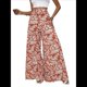thumbnail image 1 of Pantalones Palazzo Elásticos de Pierna para Mujer, Informales, Cómodos y de Cintura Media. Color 6 M, 1 of 5