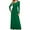 Green, variant on Women's Long Sleeve Loose Plain Maxi Dresses Black Casual Long Dresses with Pockets, Size 2XL