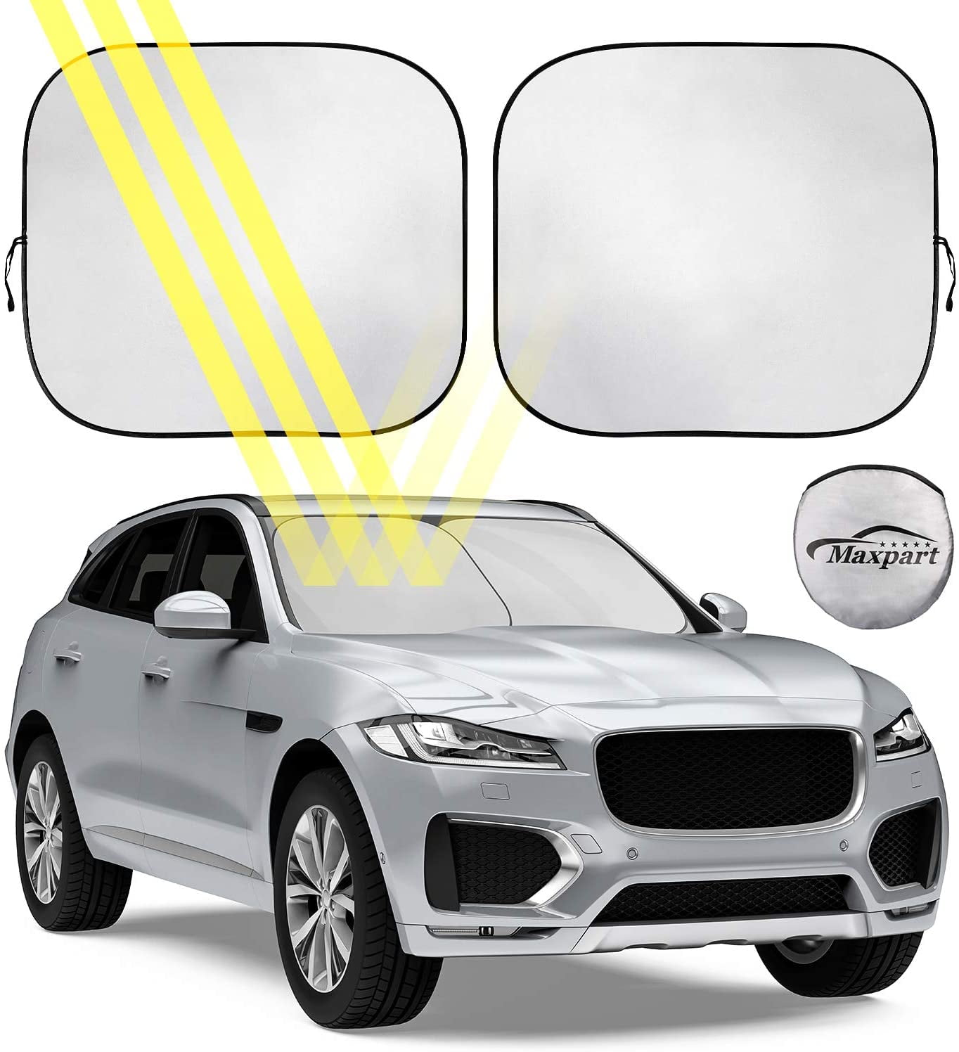 Details about   Ford Explorer 2011-2019 59"x 30" Stand Up Universal Fit Windshield Sun Shade 