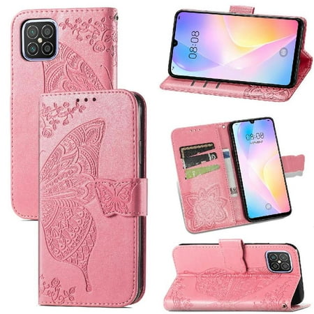 

Case for HUAWEI Nova 8SE Butterfly Wing Wallet Business Multi-color
