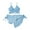 H, variant on SILVERCELL Girl's Criss Cross Wrap Bikini Bathing Suits 3 Piece Swimsuits Set with Beach Skirt 8-12 Years