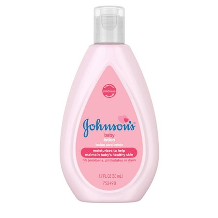 UPC: 0381371174683 | Johnson s Moisturizing Pink Baby Lotion with Coconut Oil  1.7 Fl. Oz