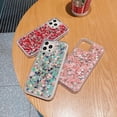 thumbnail image 2 of Sequins Bling Clear Phone Case Compatible with iPhone 13 Pro Max 6.7 inch Girly Women Mermaid Glitter Shining Confetti Sparkle Shockproof Soft Back Cover for iPhone 13 Promax,Green, 2 of 9