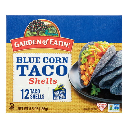 Garden of Eatin' Taco Shells, Blue Corn, 12 Ct