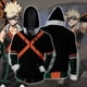 thumbnail image 1 of Sudadera con capucha de My Hero Academia para hombre y mujer, disfraz de Cosplay con estampado 3D de Bakugou Katsuki, chaqueta con cremallerabakugou katsukiMETRO Deng Xun unisex, 1 of 1