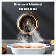 thumbnail image 3 of Desktop Range Hood Low Noise Portable Range Hood Height Angle Adjustment Kitchen Exhaust Fan, 3 of 6