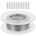 thumbnail image 1 of Fishing Wire Line Steel Wire Rope for Outdoor Use 1Set with Sleeves, 1 of 5