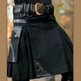 thumbnail image 3 of Black Utility Kilt Premium for Men (S-5XL), 3 of 5