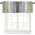 thumbnail image 3 of Vintage Sage Green Gray Woodgrain Curtain Home Decoration Living Room Short Curtains Window Treatments For Kitchen Bedroom, 3 of 6