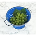 thumbnail image 2 of Multi-Purpose 1 Quart Colander/Strainer, Azure, 2 of 3