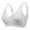 White, variant on Women's Ultra-thin Lace Bra without Steel Ring Breast Feeding Bra On White 36/80BC(36/80BC)